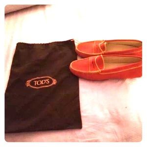 Tod’s Suede Gommino shoes women’s size 8.5
